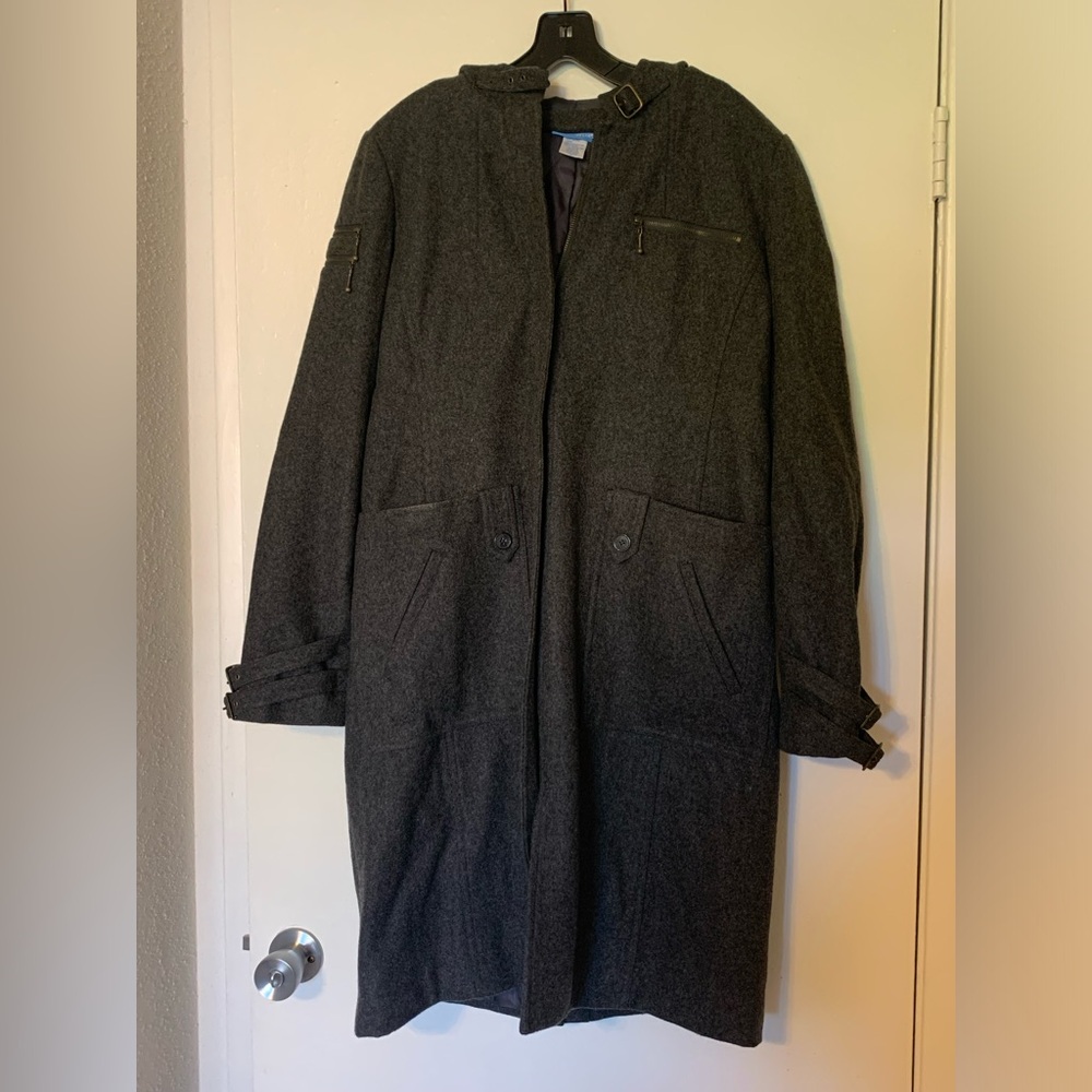 Delia’s Long, Hooded Coat